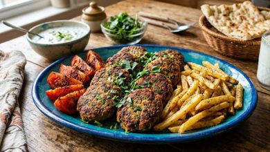 طرز تهیه کتلت جعفری+ با گوشت چرخ کرده و سویا