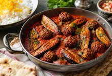 طرز تهیه مشته بادمجان شیرازی؛ غذای سنتی و خوشمزه
